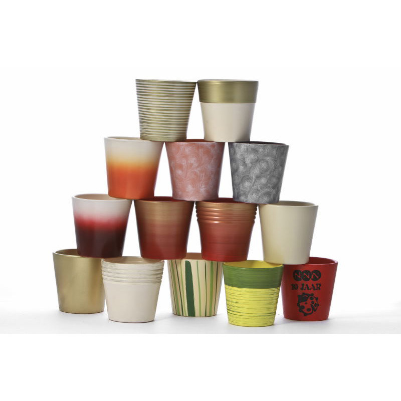 kerámia kaspó karácsonyi mix 13,5cm