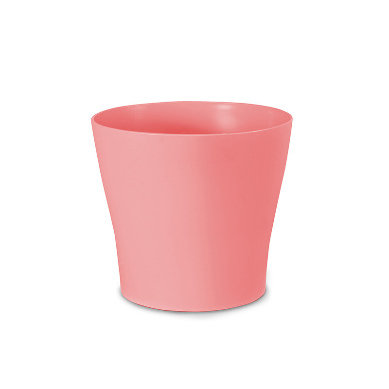 Liegi műanyag kaspó pink 14x12,5cm