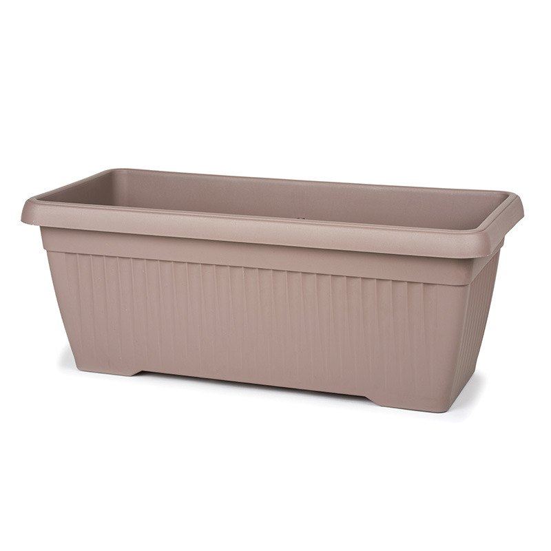 Mediterr&aacute;n műanyag l&aacute;da maxi mokka 100x40x35cm