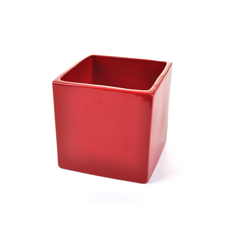 Latina kerámia kaspó bordó 17cm