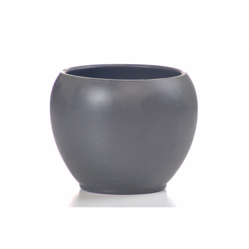 Chicago ker&aacute;mia g&ouml;mbv&aacute;za matt antracit 16cm