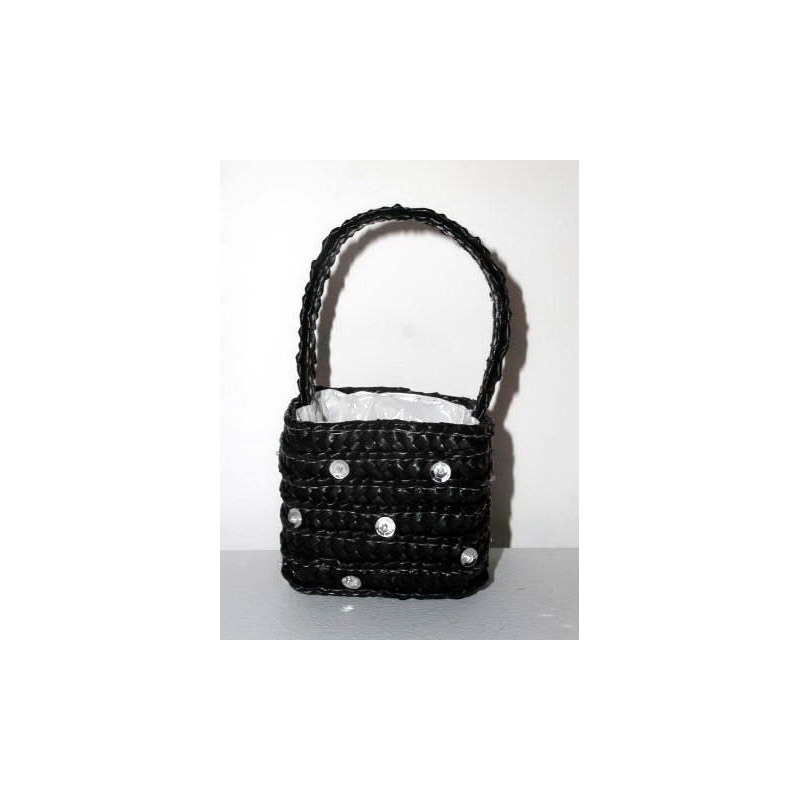 csill&aacute;mos f&uuml;les kos&aacute;r fekete 7x 6,5cm