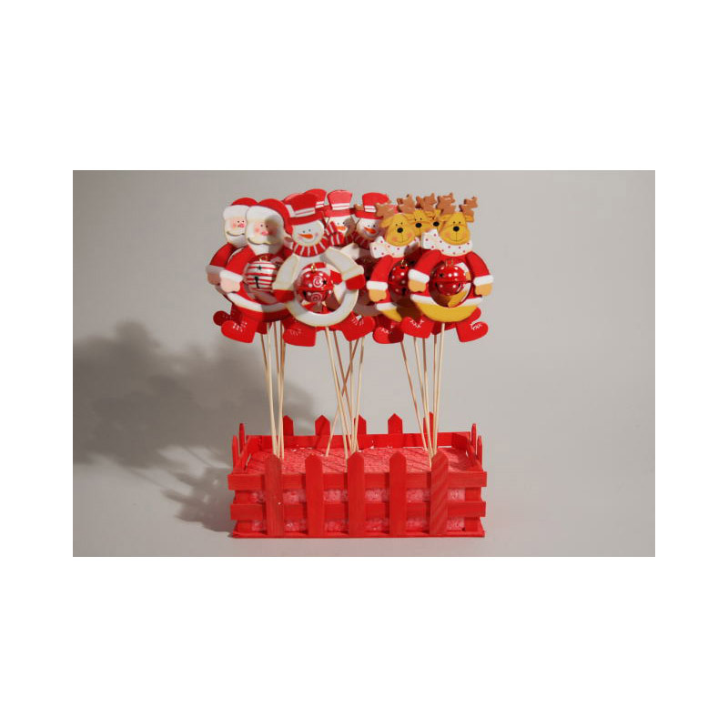 mikulás/hóember betűzők kiszerelés 15db/doboz