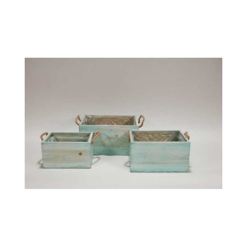 fa l&aacute;da szett vil&aacute;gosk&eacute;k 22x18x12cm kiszerel&eacute;s:3db/szett