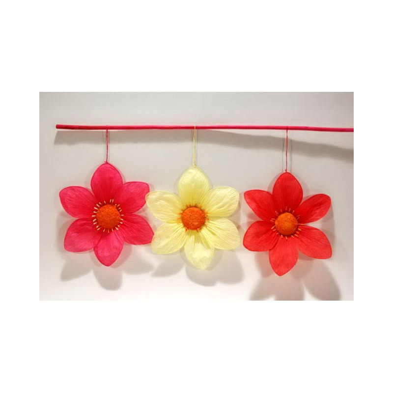 pap&iacute;r vir&aacute;g piros 40cm kiszerel&eacute;s: 3db/csomag