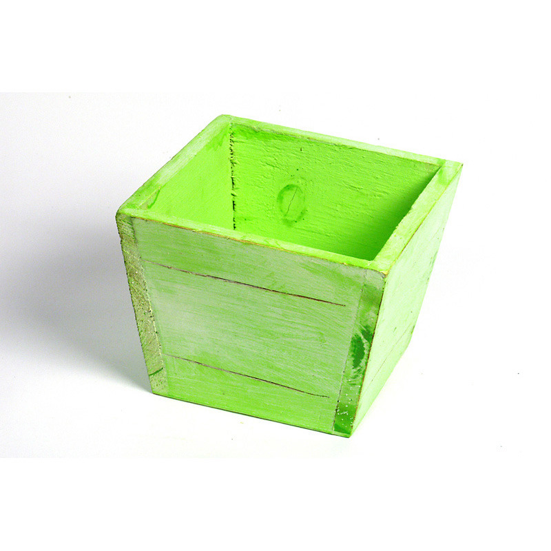 sz&ouml;gletes fa kasp&oacute; z&ouml;ld 12x12x9cm