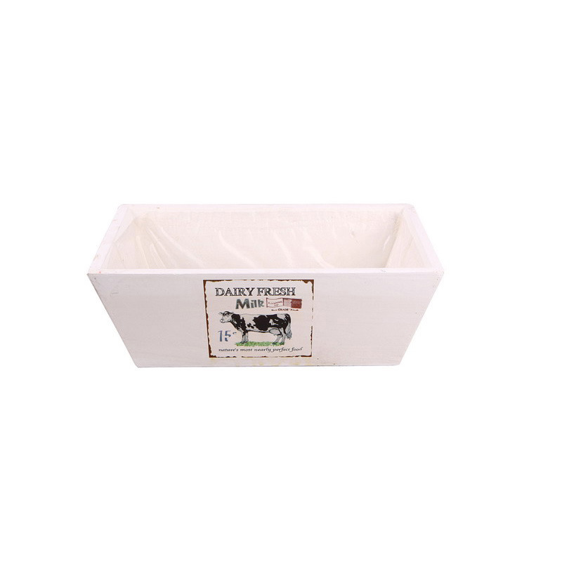 sz&ouml;gletes fa t&aacute;l f&oacute;li&aacute;val feh&eacute;r 26x15x9,5cm