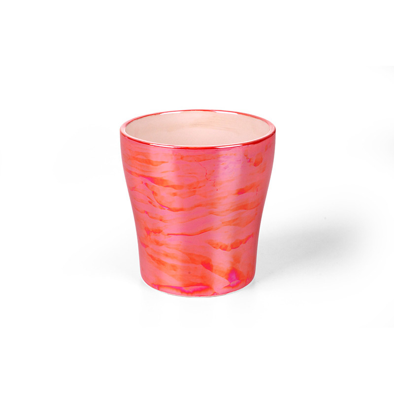 gy&ouml;ngyh&aacute;zmint&aacute;s orchidea v&aacute;za piros 13,2x13,5cm