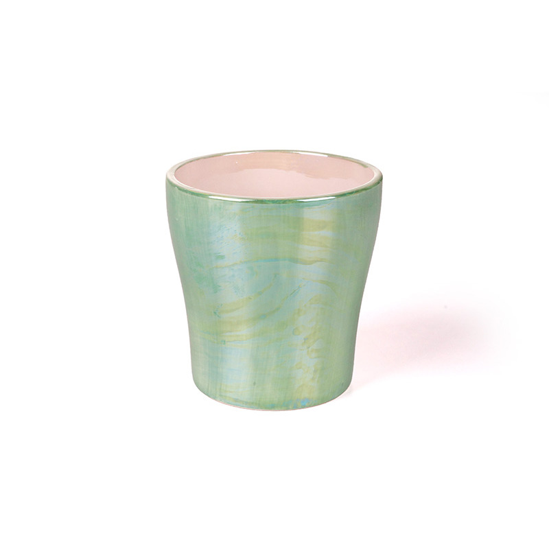 gy&ouml;ngyh&aacute;zmint&aacute;s orchidea v&aacute;za z&ouml;ld 13,2x13,5cm