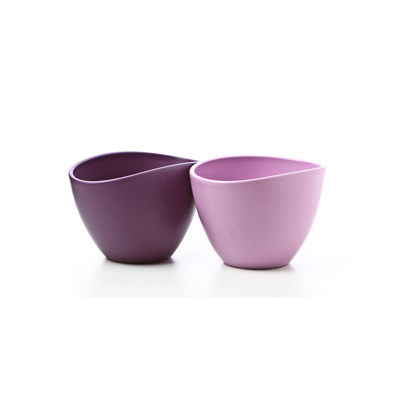 Ovum ker&aacute;mia kasp&oacute; matt lila-levendula 26cm