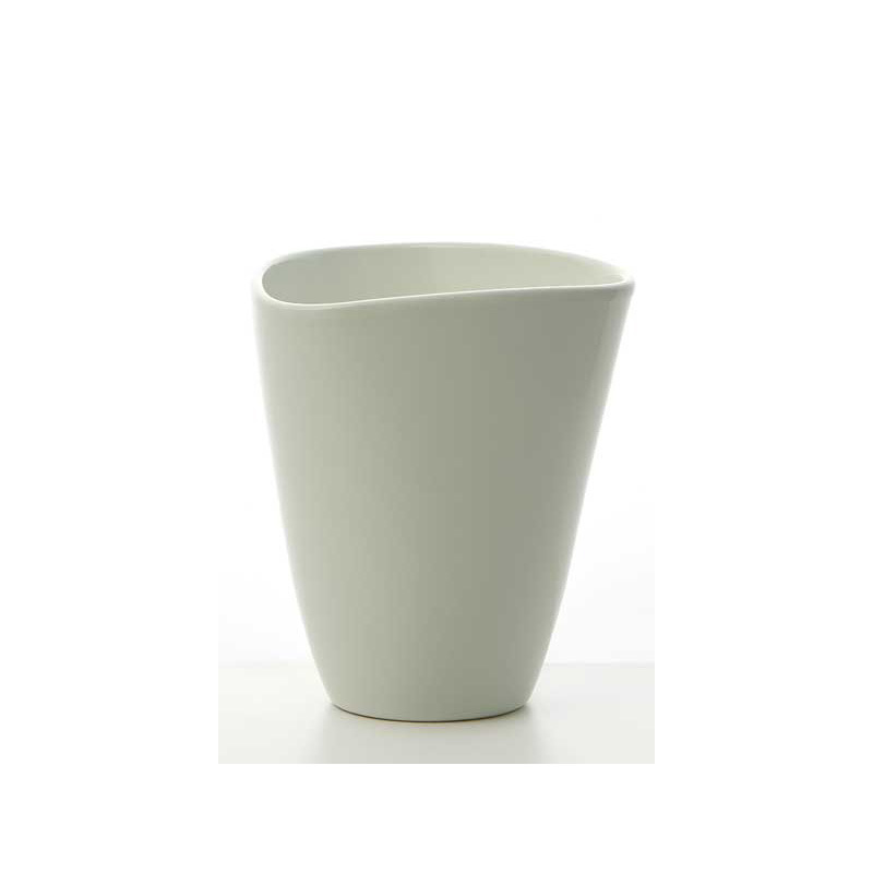 háromszög alakú orchidea váza vanília 14cm