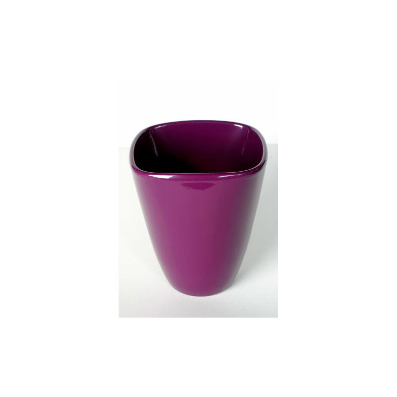 Quatro orchidea v&aacute;za s&ouml;t&eacute;tlila 14cm