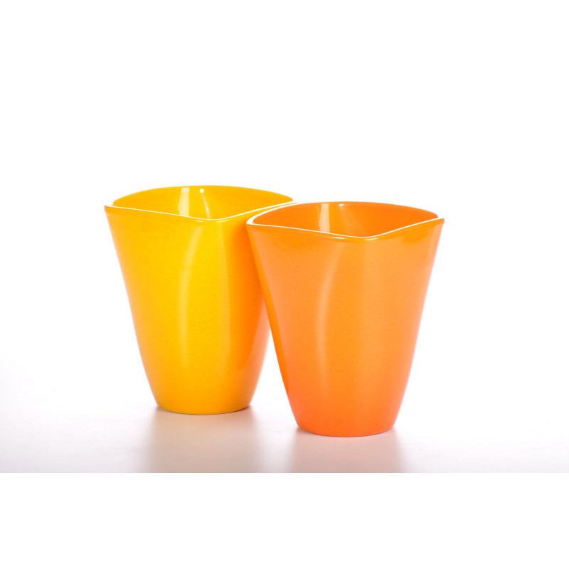 Quatro orchidea v&aacute;za sz&oacute;rt s&aacute;rga mix sz&oacute;rt s&aacute;rga/narancs