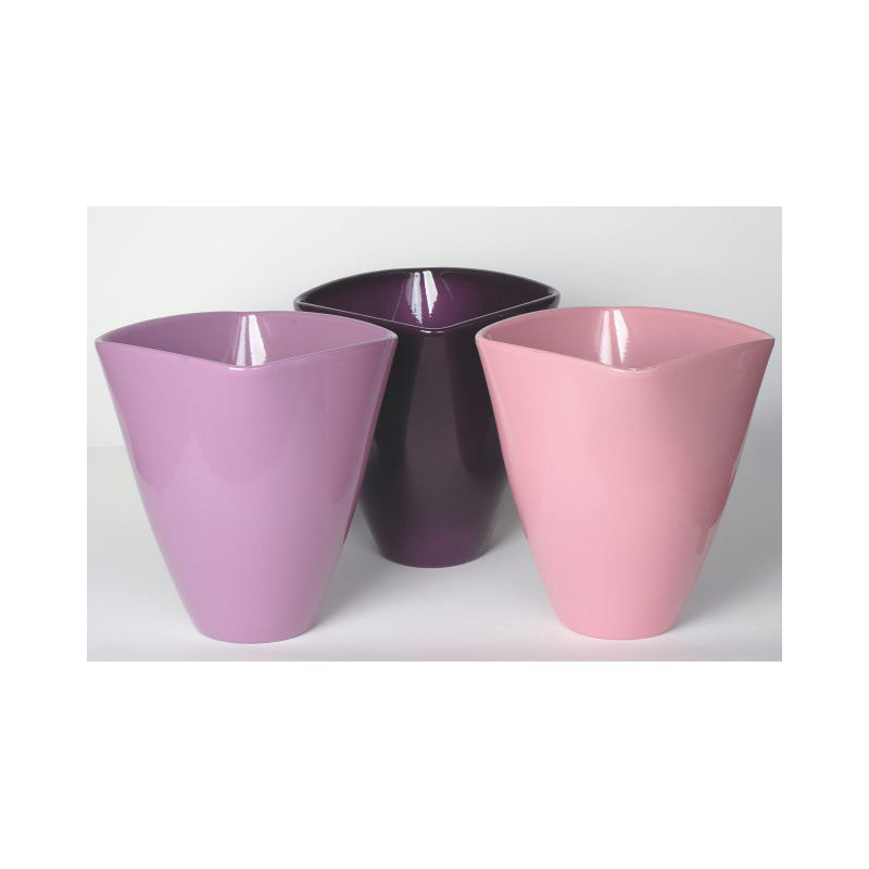 sz&ouml;gletes orchidea v&aacute;za lila mix 18cm m&aacute;lyva-lila szeder