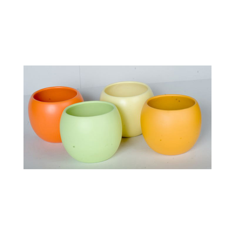 goly&oacute; alak&uacute; ker&aacute;mia kasp&oacute; s&aacute;rga mix 14cm