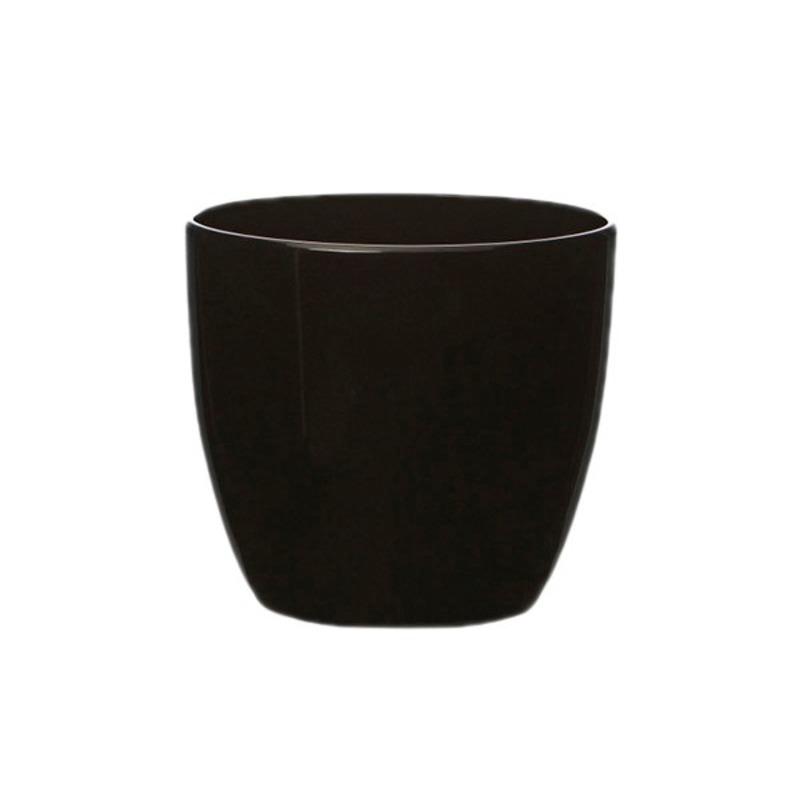 Base ker&aacute;mia kasp&oacute; fekete 19cm