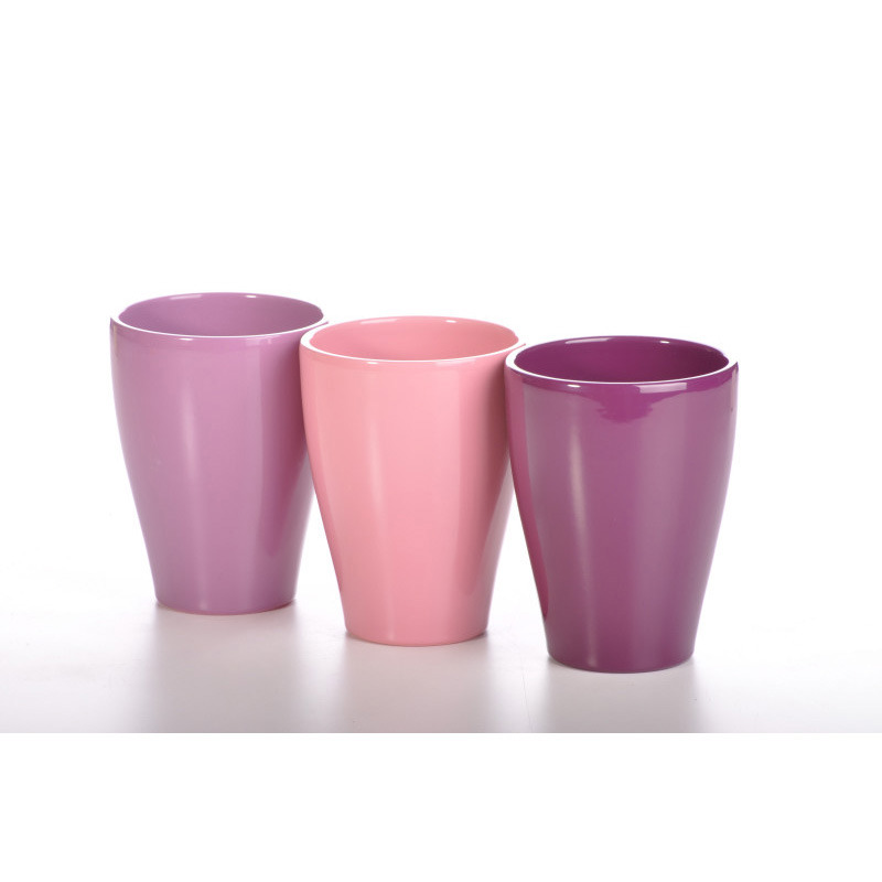 orchidea váza sötétlila mix 10,5cm mályva, lila, szeder, sötétlila