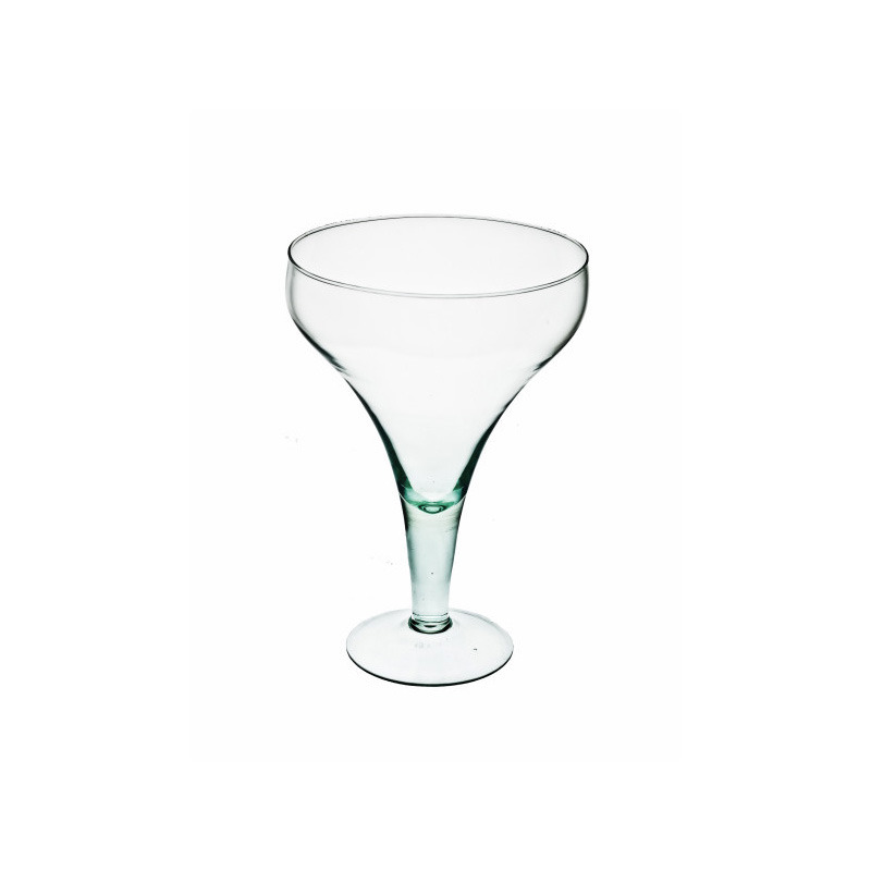 dekorációs üveg pohár 20x29cm