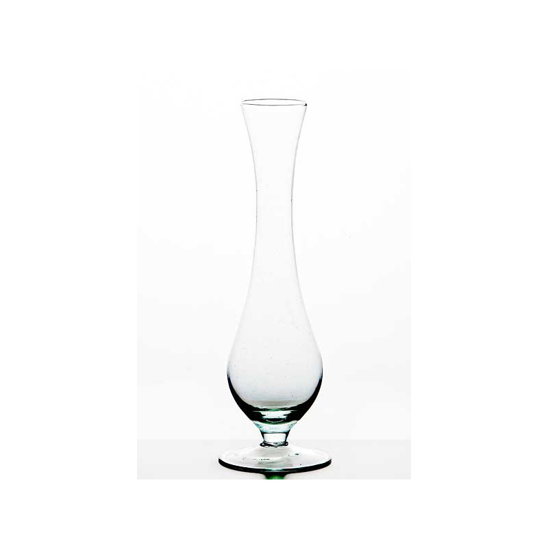 talpas egyszálas üveg váza 5,5x30