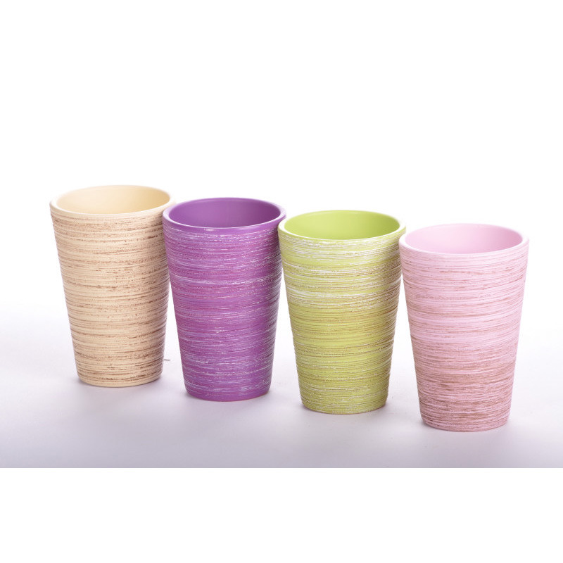 mini orchidea v&aacute;za karcos mix z&ouml;ld-r&oacute;zsasz&iacute;n-lila-kr&eacute;m-s&aacute;rga 7cm