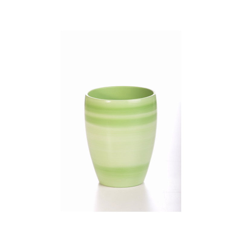 &aacute;tmenetes orchidea v&aacute;za vil&aacute;gosz&ouml;ld-z&ouml;ld 13,5cm