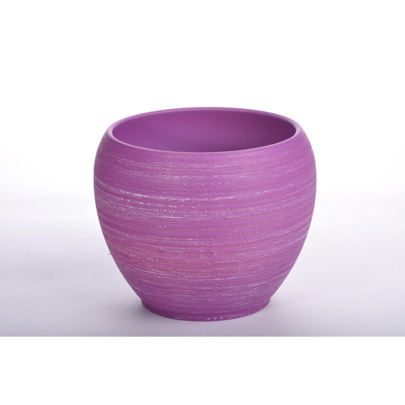 Saturn g&ouml;mbkasp&oacute; lila 19,5cm