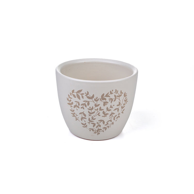 sz&iacute;vmint&aacute;s ker&aacute;mia kasp&oacute; antik feh&eacute;r 13cm