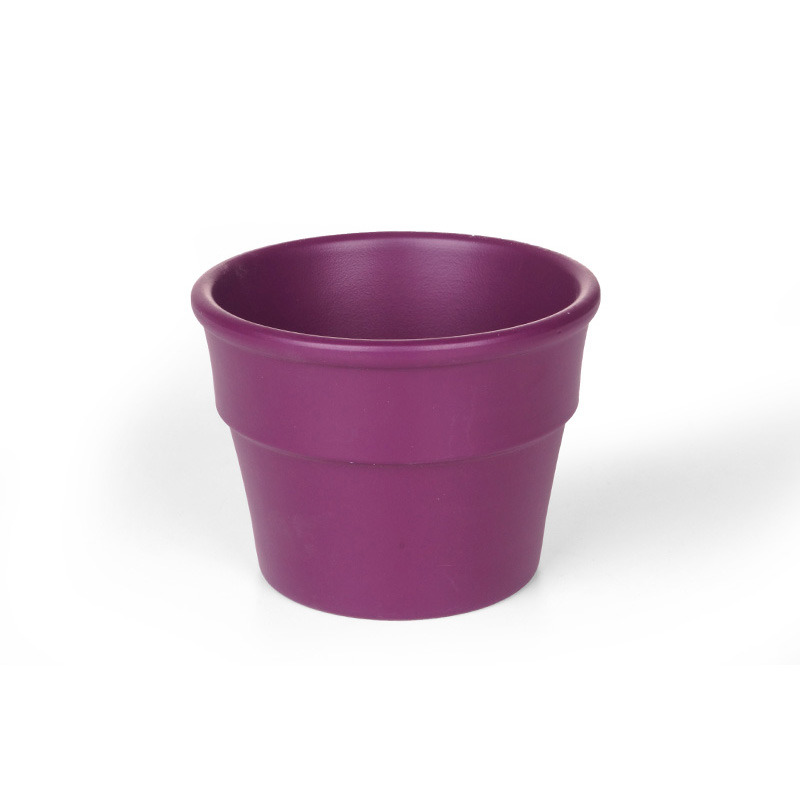 kerámia kaspó matt szilva 14cm