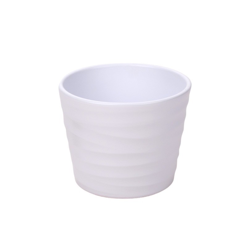 Wave ker&aacute;mia kasp&oacute; matt feh&eacute;r 28cm