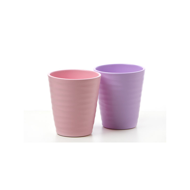 Wave orchidea váza matt lila/rózsaszín mix 15cm