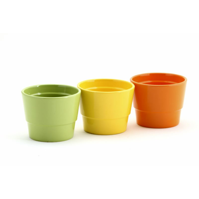 kerámia kaspó nyári mix 14cm