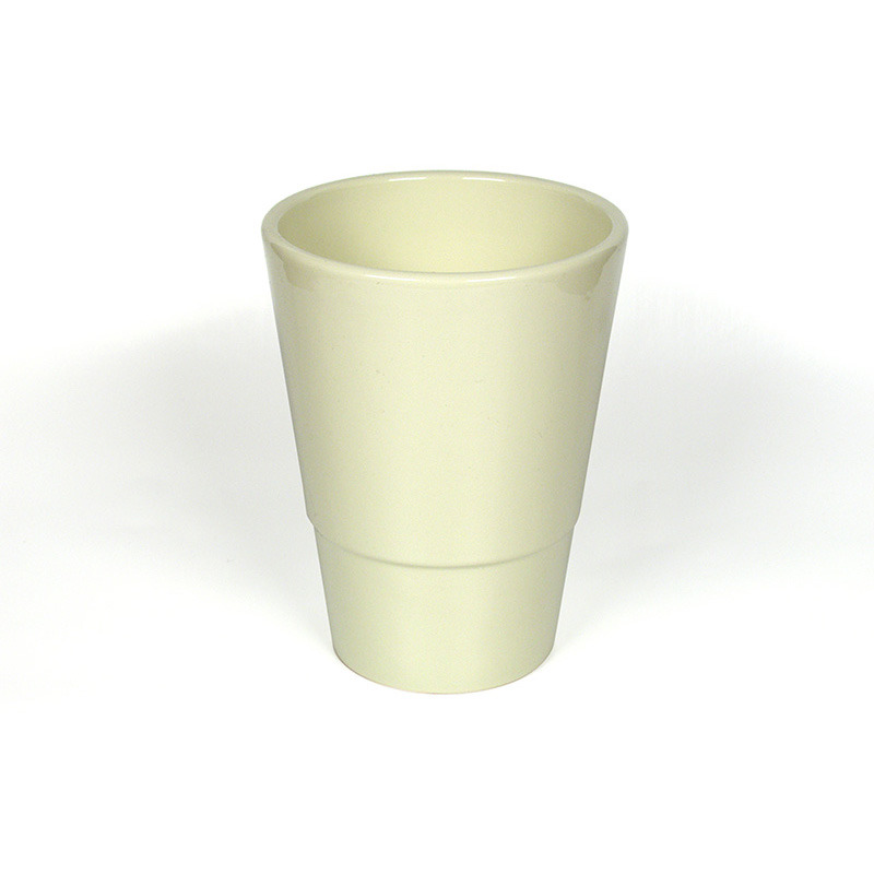 orchidea váza krém 17cm