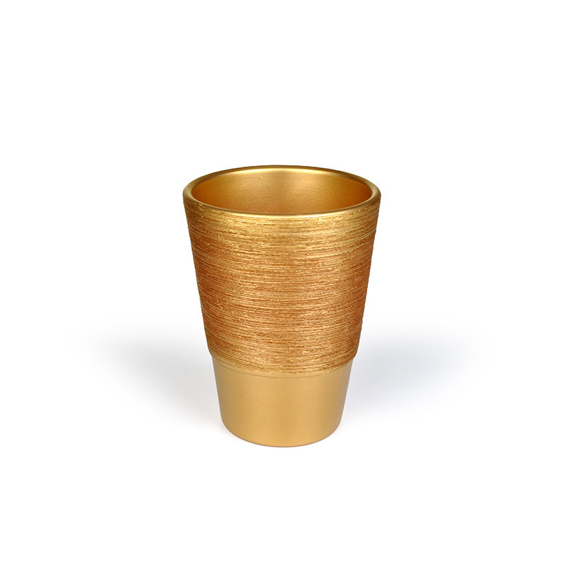 karcos orchidea váza arany 17 cm