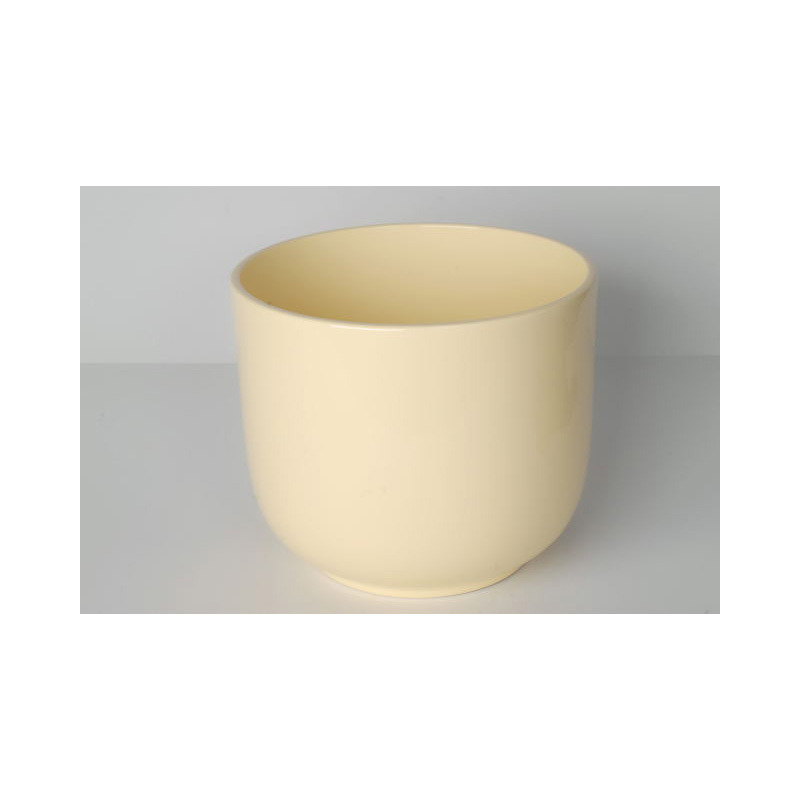 ker&aacute;mia kasp&oacute; pasztell s&aacute;rga 19cm