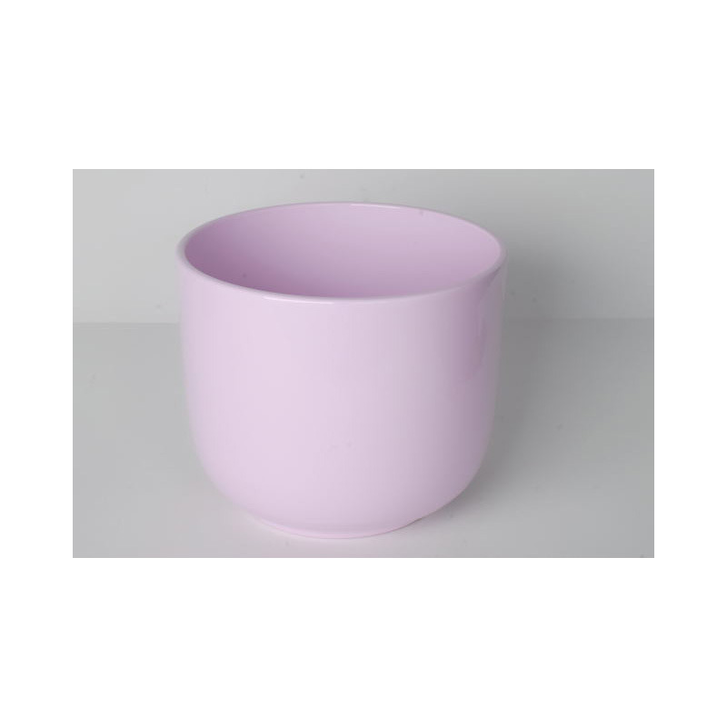 kerámia kaspó rózsaszín 19cm