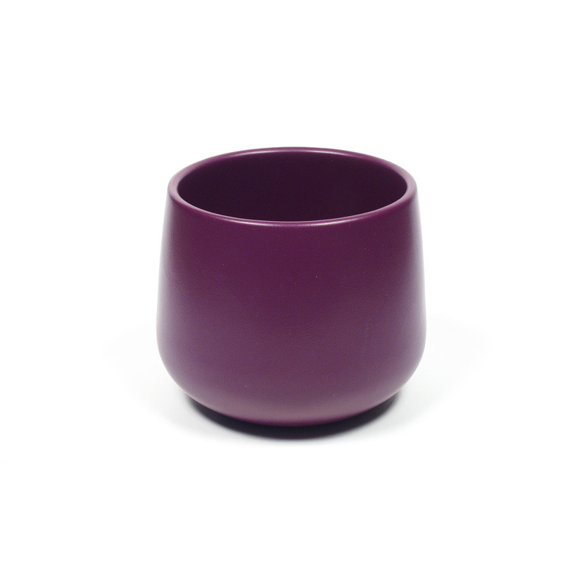 Moda ker&aacute;mia kasp&oacute; matt szilva 15cm