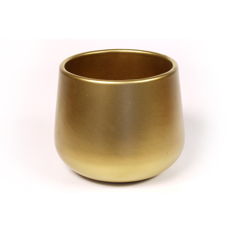 Moda kerámia kaspó arany 19cm