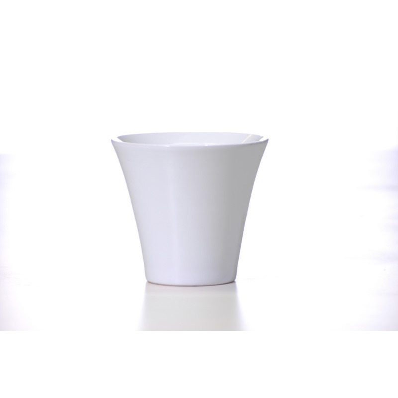 orchidea v&aacute;za feh&eacute;r 15cm