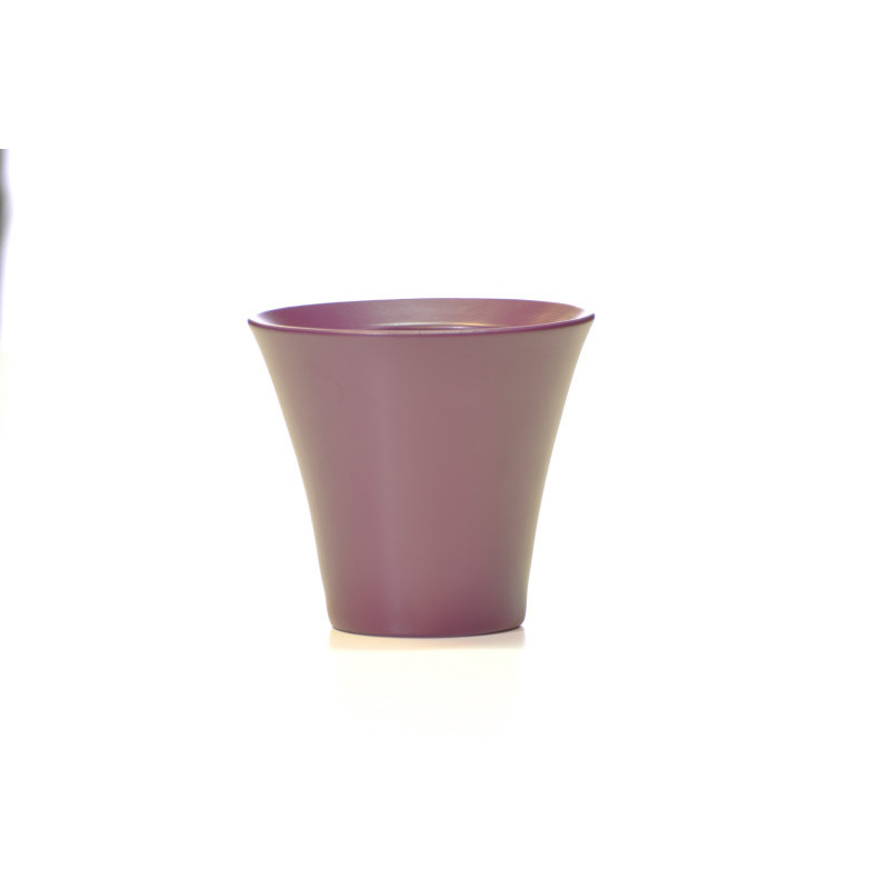 orchidea váza matt sötétlila 15cm