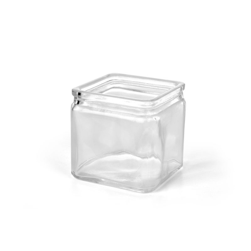 kocka alak&uacute; &uuml;veg v&aacute;za peremmel 10x10x10cm