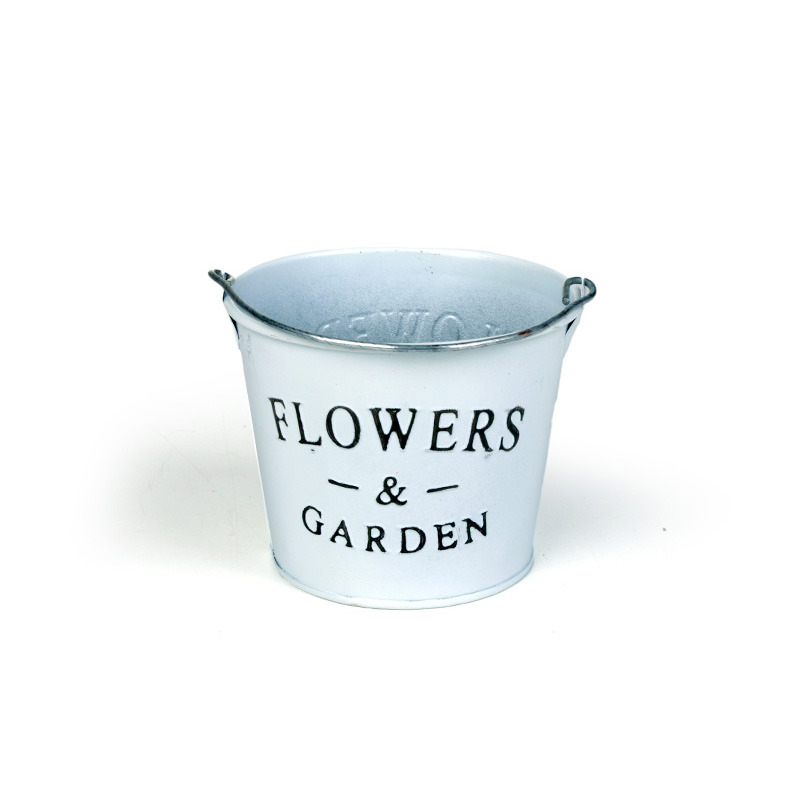 cink v&ouml;d&ouml;r felirattal matt feh&eacute;r 13x11,5cm