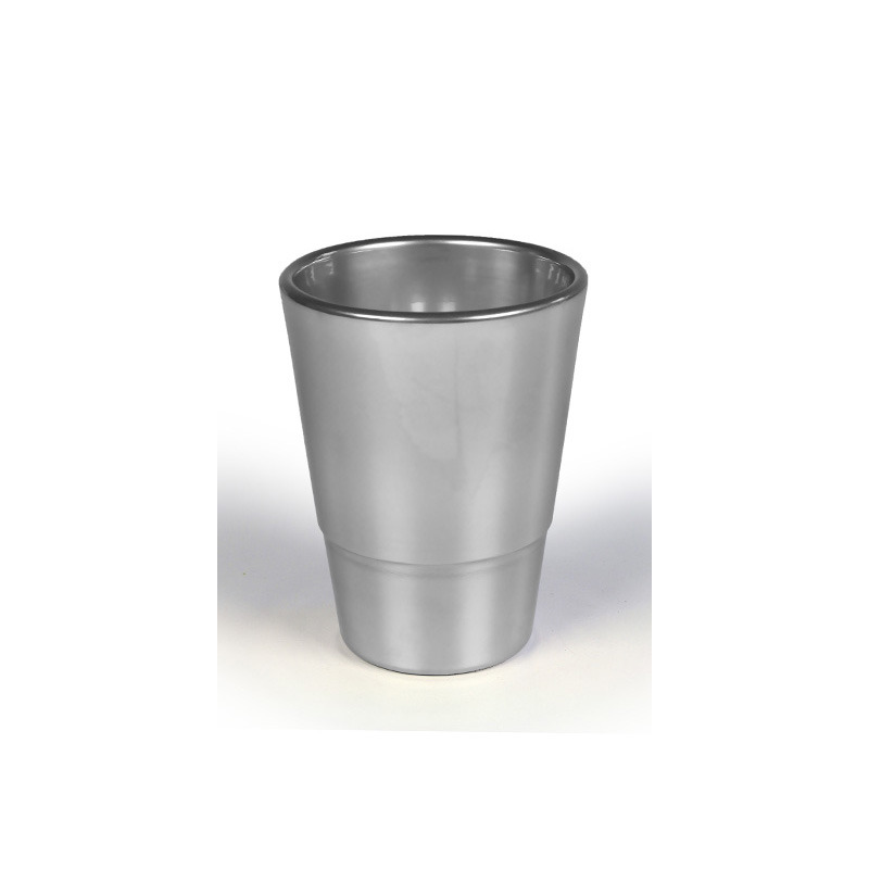 orchidea v&aacute;za kr&oacute;m 17cm