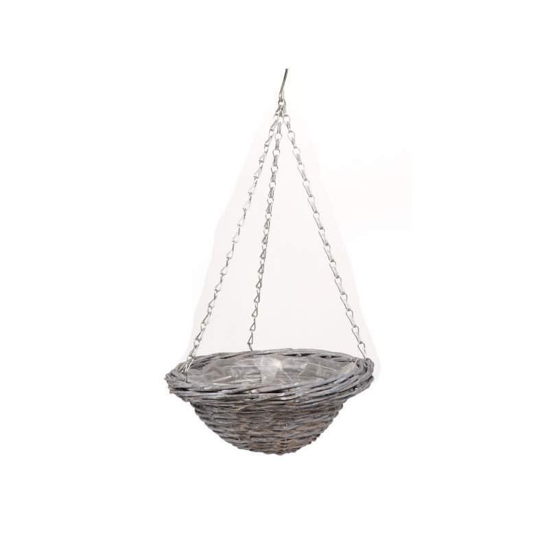 vastagperemes has&iacute;tott vessző f&uuml;ggőkasp&oacute; sz&uuml;rke 30x15/58cm