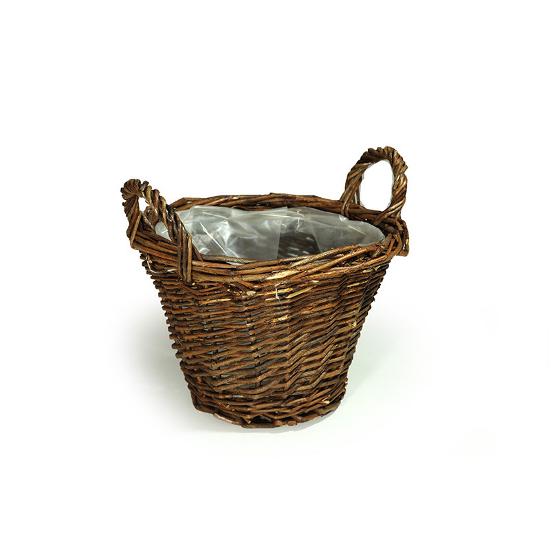 vastag nat&uacute;r vessző kasp&oacute; k&eacute;t f&uuml;llel nat&uacute;r 23x17/21cm