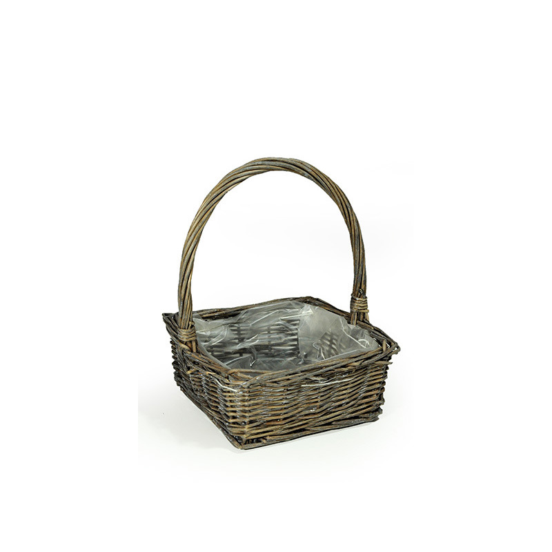 sz&ouml;gletes vessző f&uuml;les t&aacute;l sz&uuml;rke 15x15x6/20cm