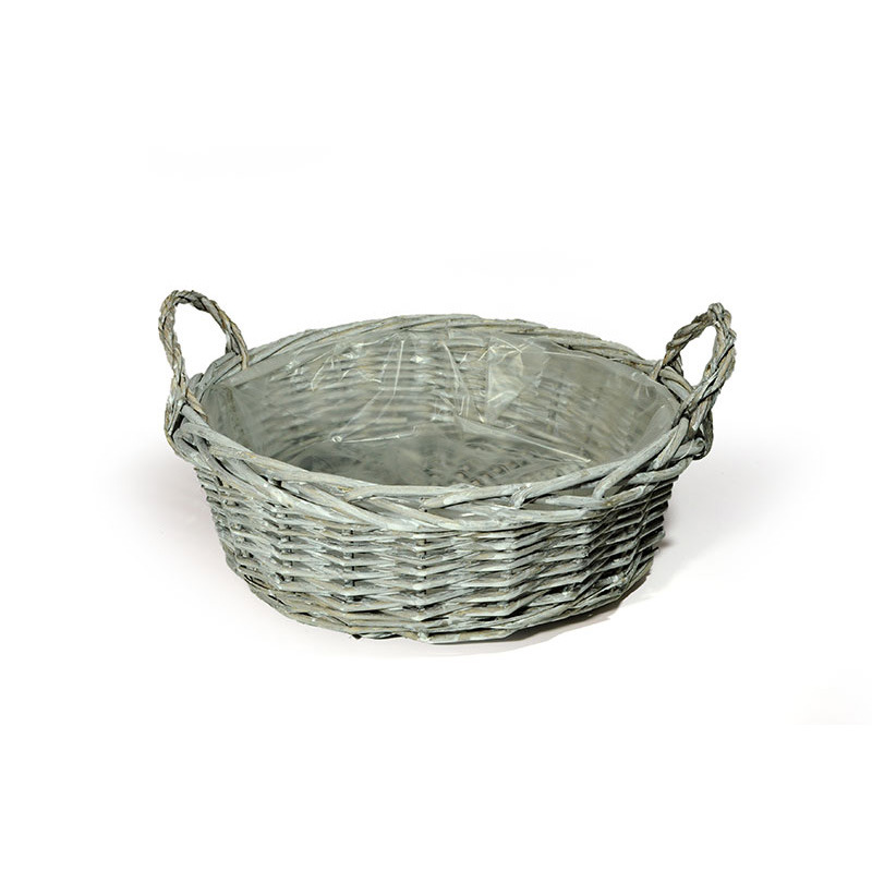 vastag vessző t&aacute;l k&eacute;t f&uuml;llel sz&uuml;rke 40x14/20cm