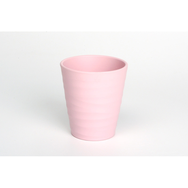 Wave orchidea váza matt rózsaszín 15cm