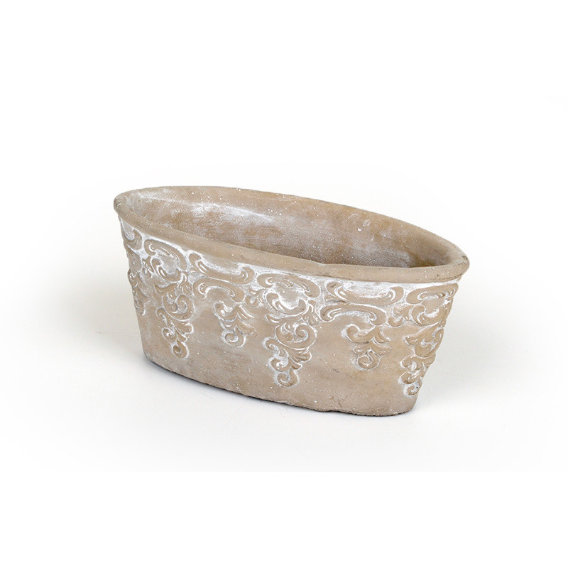 ov&aacute;lis indamint&aacute;s kőt&aacute;l sz&uuml;rke 28x12,5x13cm