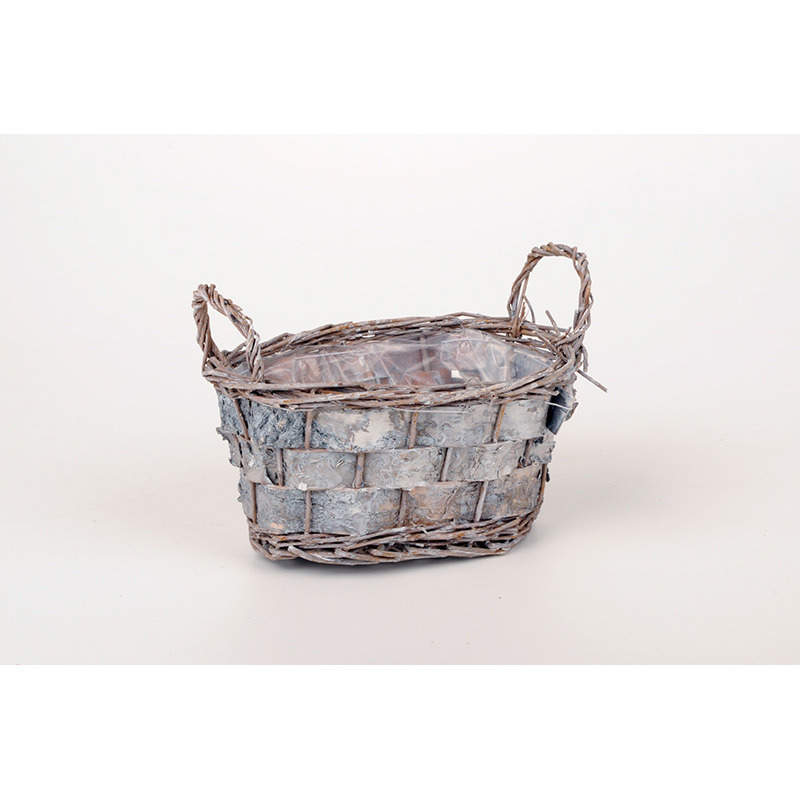 ov&aacute;lis fak&eacute;reg t&aacute;l k&eacute;t f&uuml;llel antikolt barna 22x14x11,5/15,5cm