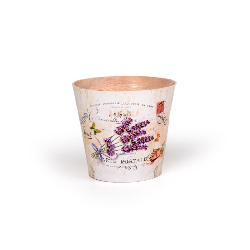 levendulamint&aacute;s magas&iacute;tott fa kasp&oacute; 15x13,5cm